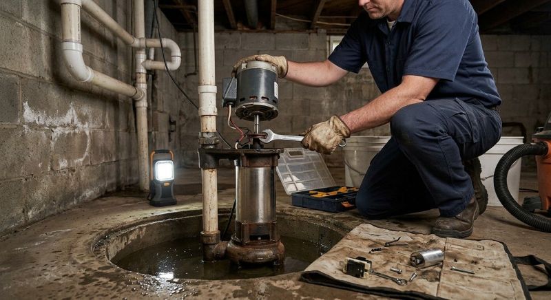 Submersible Sump Pump Repair in Topeka, KS