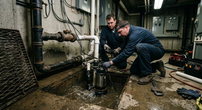 Submersible Sump Pump Repair in Topeka, KS