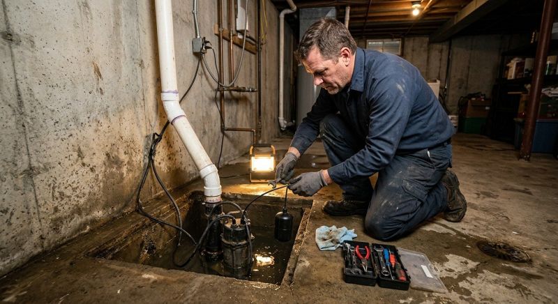 Sump Pump Float Repair in Tuscaloosa, AL