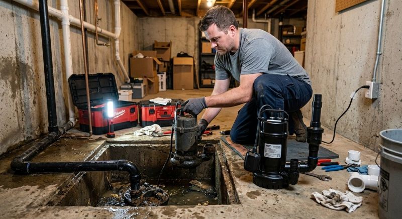 Sump Pump Replacement in Tuscaloosa, AL
